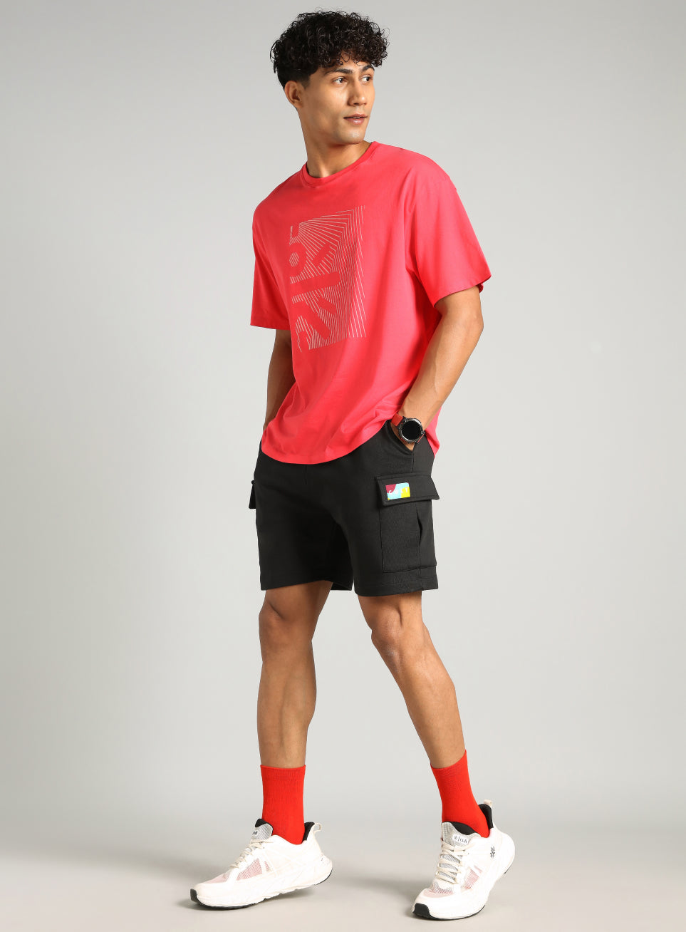Men's Black Utility Classic Shorts