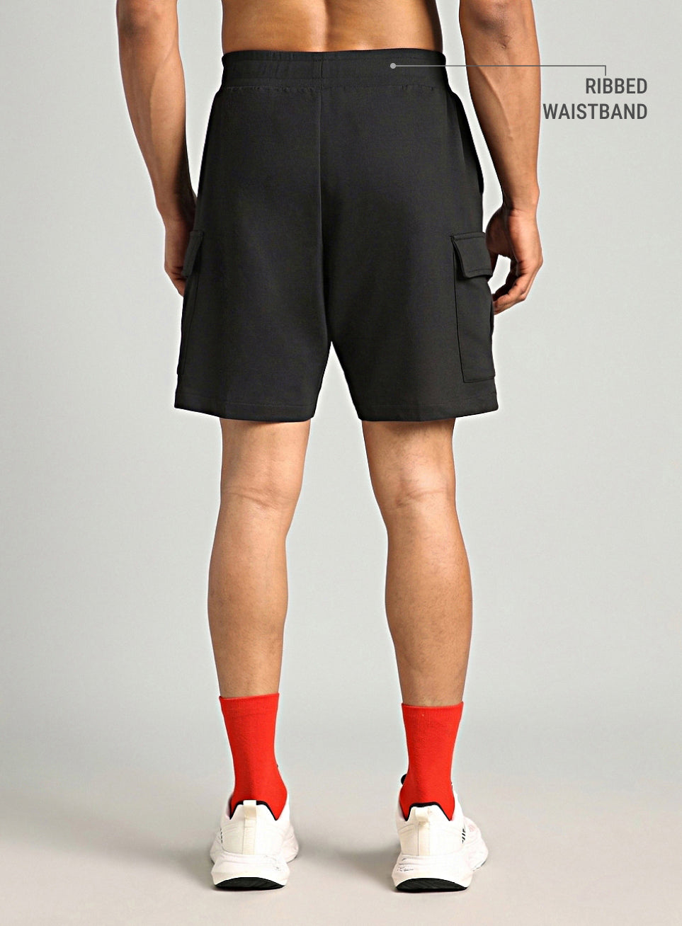 Men's Black Utility Classic Shorts