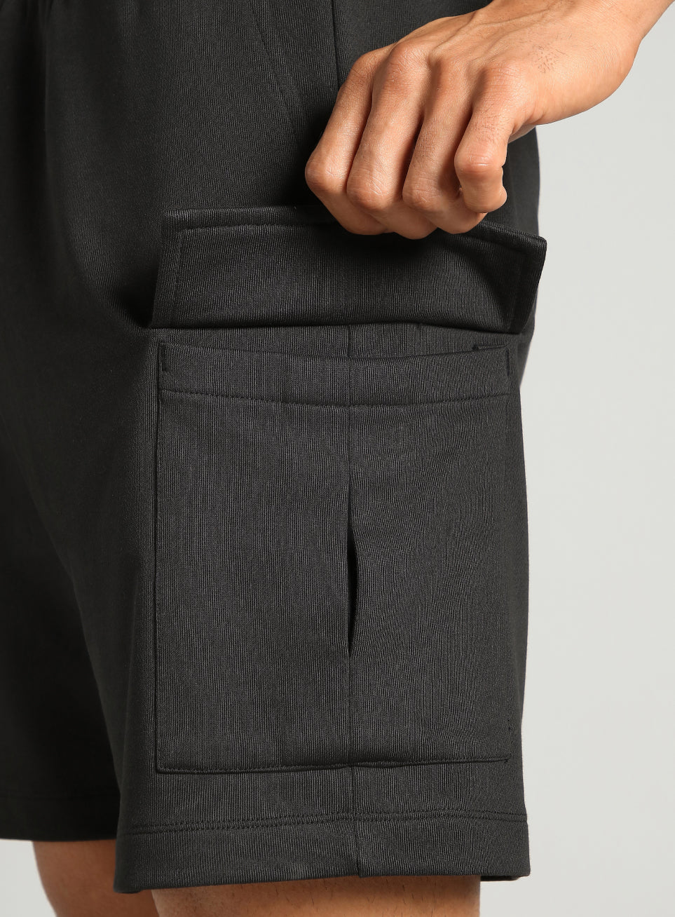 Men's Black Utility Classic Shorts