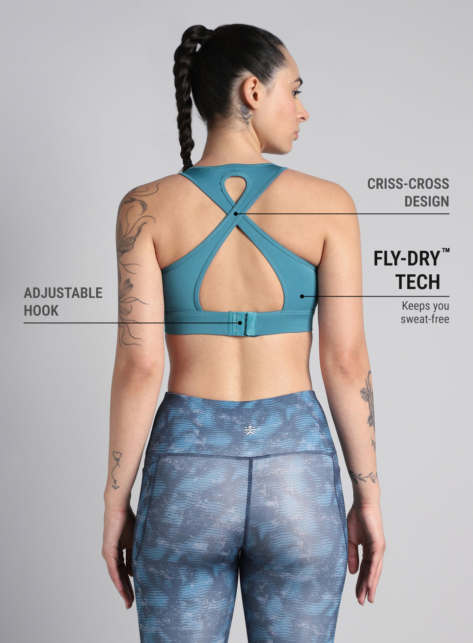 Women's Blue Training Champion Bra