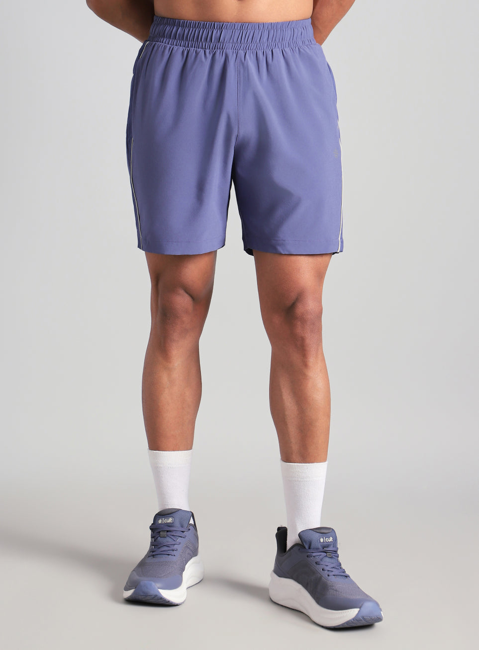 Men's Purple Runner's Sprint Shorts