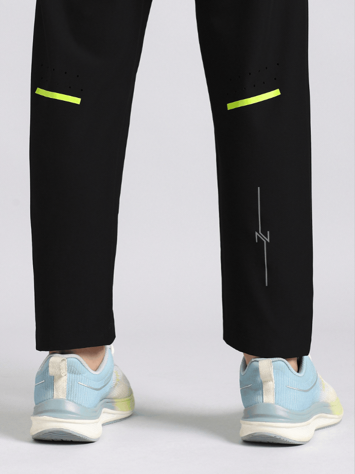 Women's Black Pace Pro Running Trackpants