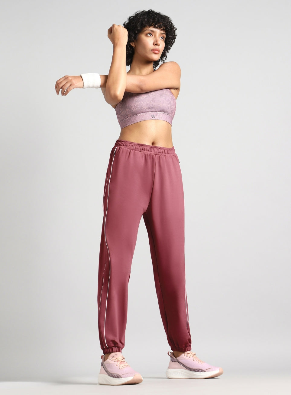 Women's Brown Running Pro Joggers