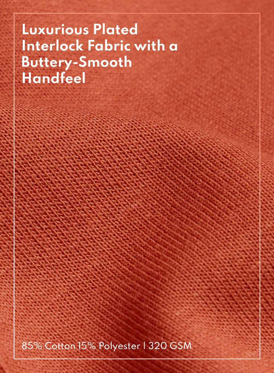 Men's Rust Ultra Luxe Tailored Trackpants