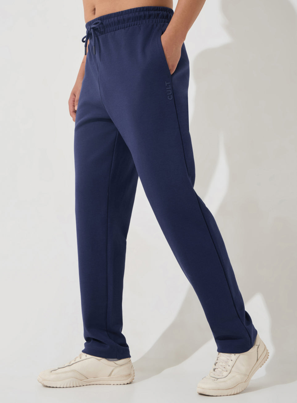 Men's Navy Ultra Luxe Classic Trackpants