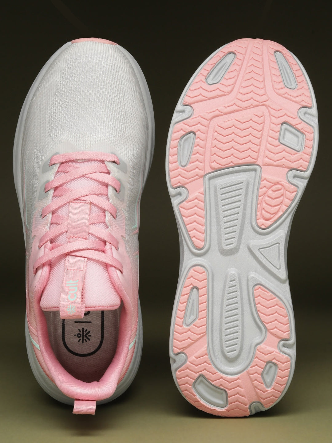 cult Women's KnitBreeze Walking Shoes - Light Grey