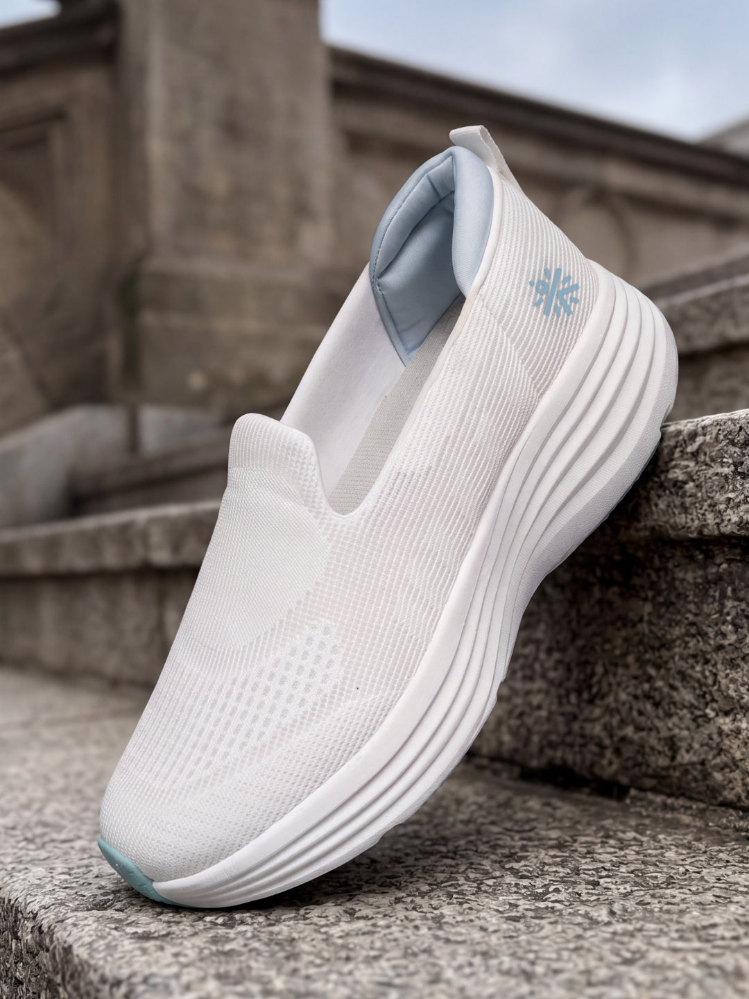 cult Women's PlushStride Walking Shoes - White