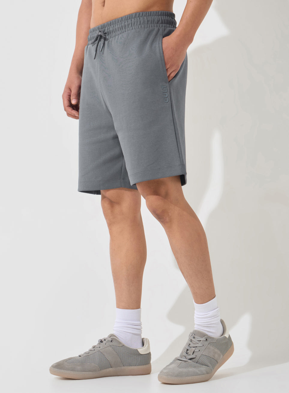 Men's Dark Grey Ultra Luxe Classic Shorts