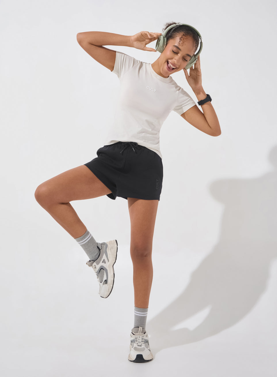 Women's Black Ultra Luxe Classic Shorts