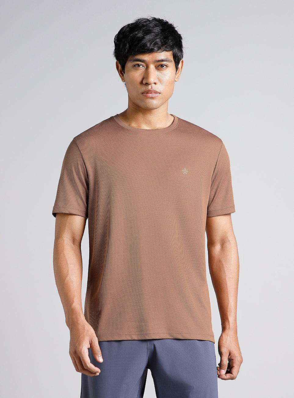 Men's Brown Train All FLY-DRY™ T-Shirt