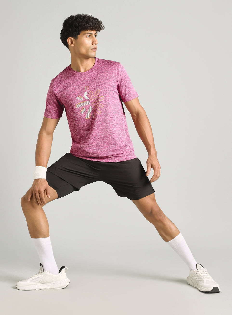 Men's Maroon Training Essential T-shirt