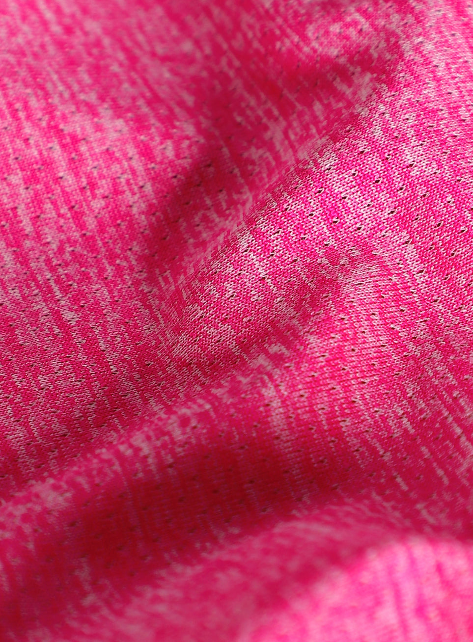 Women's Pink Textured Active T-Shirt