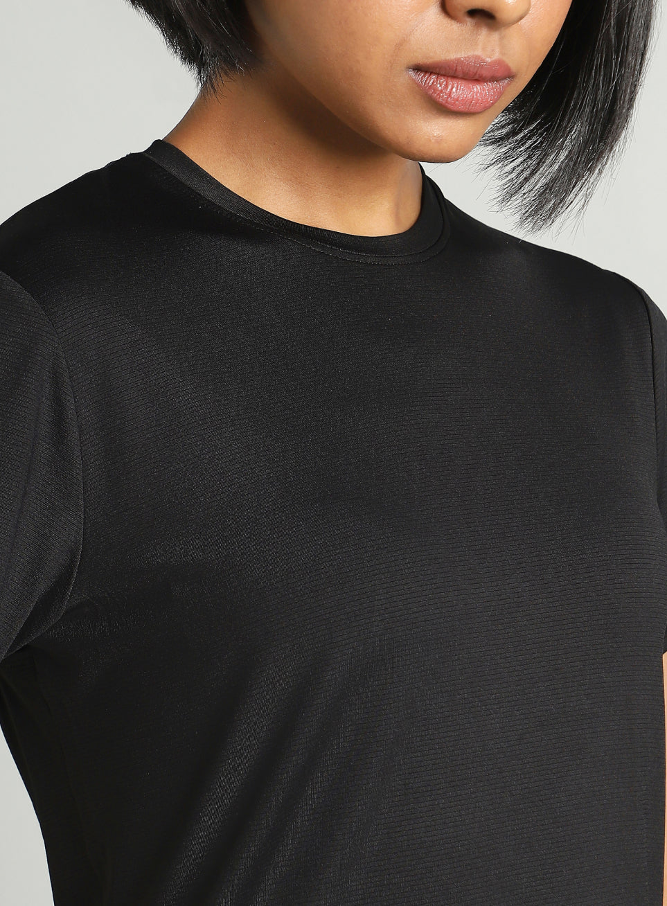 Women's Black Swift Back Vent Training T-shirt