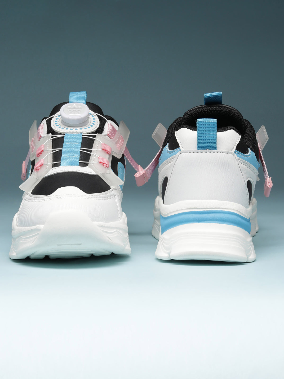 cult Kids' Zoomster Sneakers - White/Black