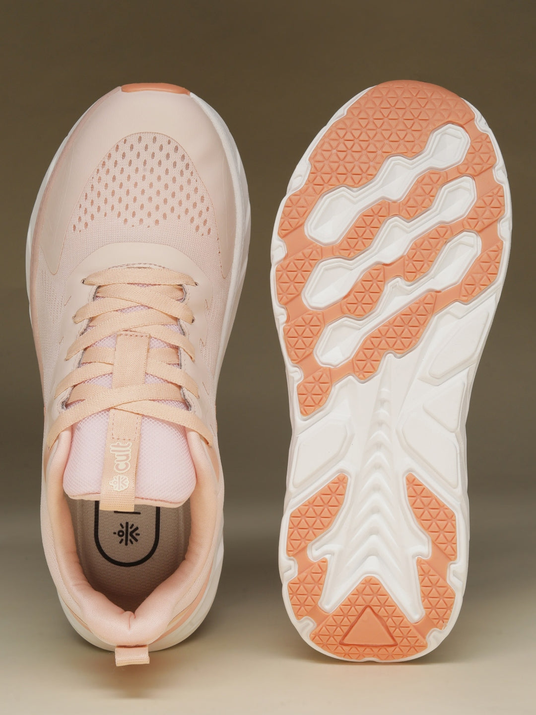 cult Women's FlexWeave Running Shoes - Peach