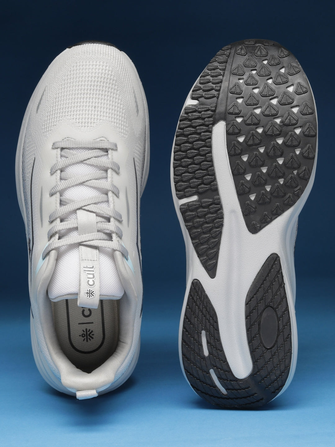 cult Men's PulseKnit Running Shoes - Grey