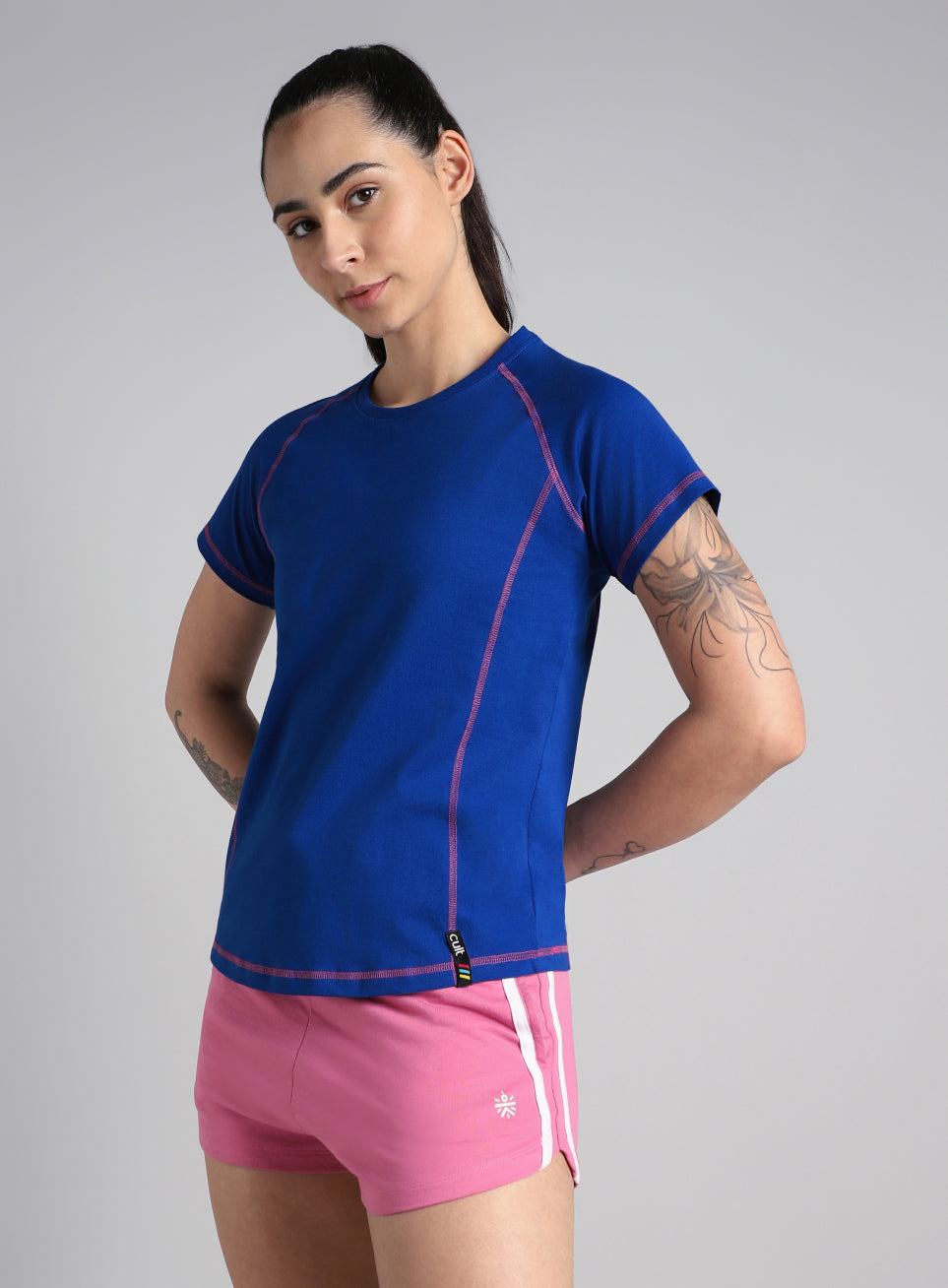Women's Blue Power Line T-shirt