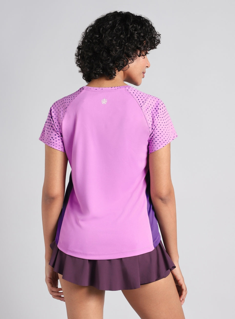 Women's Purple Dynamic Move Training T-shirt