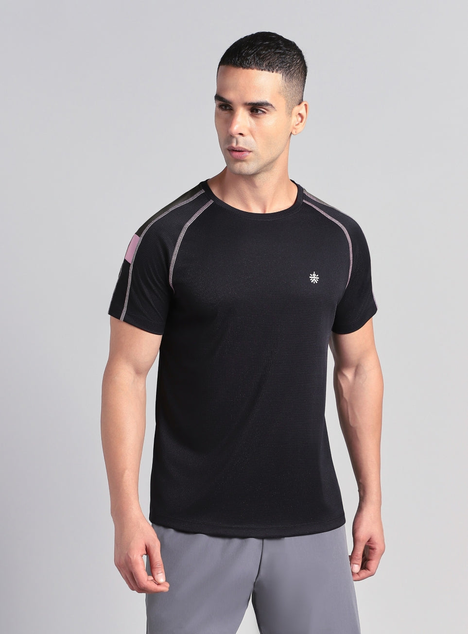 Men's All Format Black High Performance T-Shirt