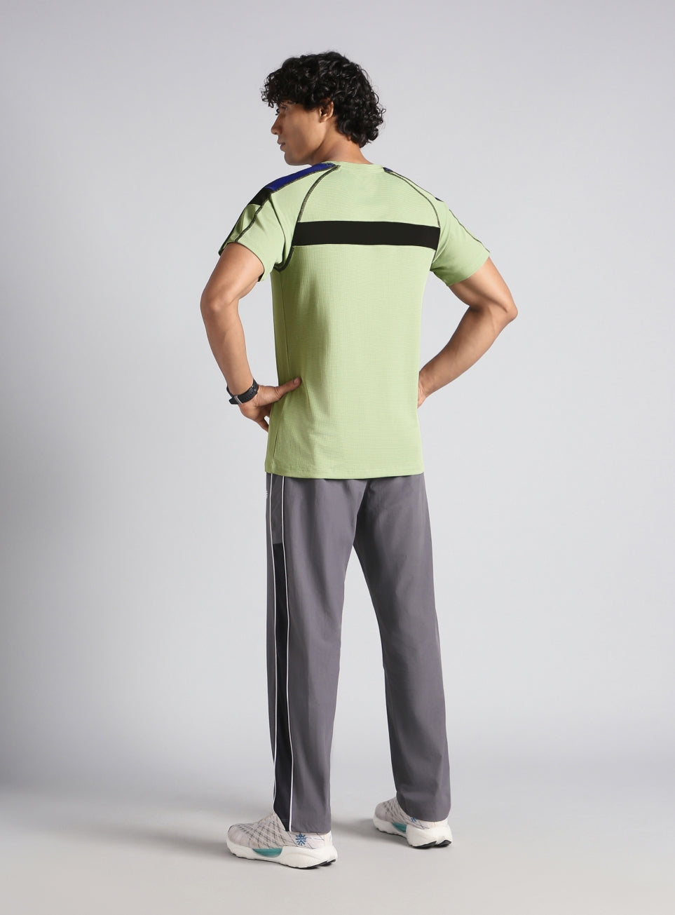 Men's All Format Green High Performance T-Shirt