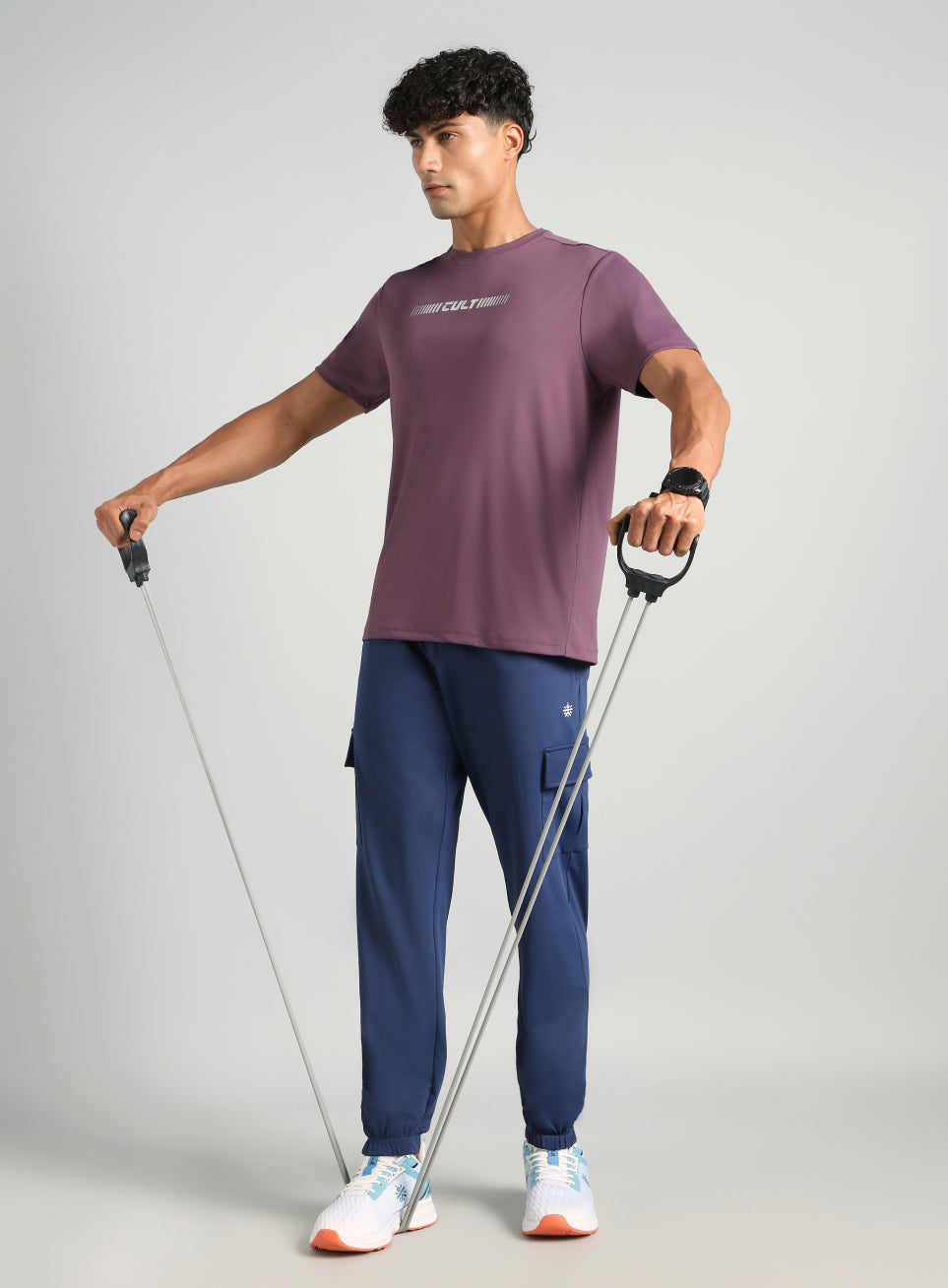 Men's Purple Everyday Performance T-shirt
