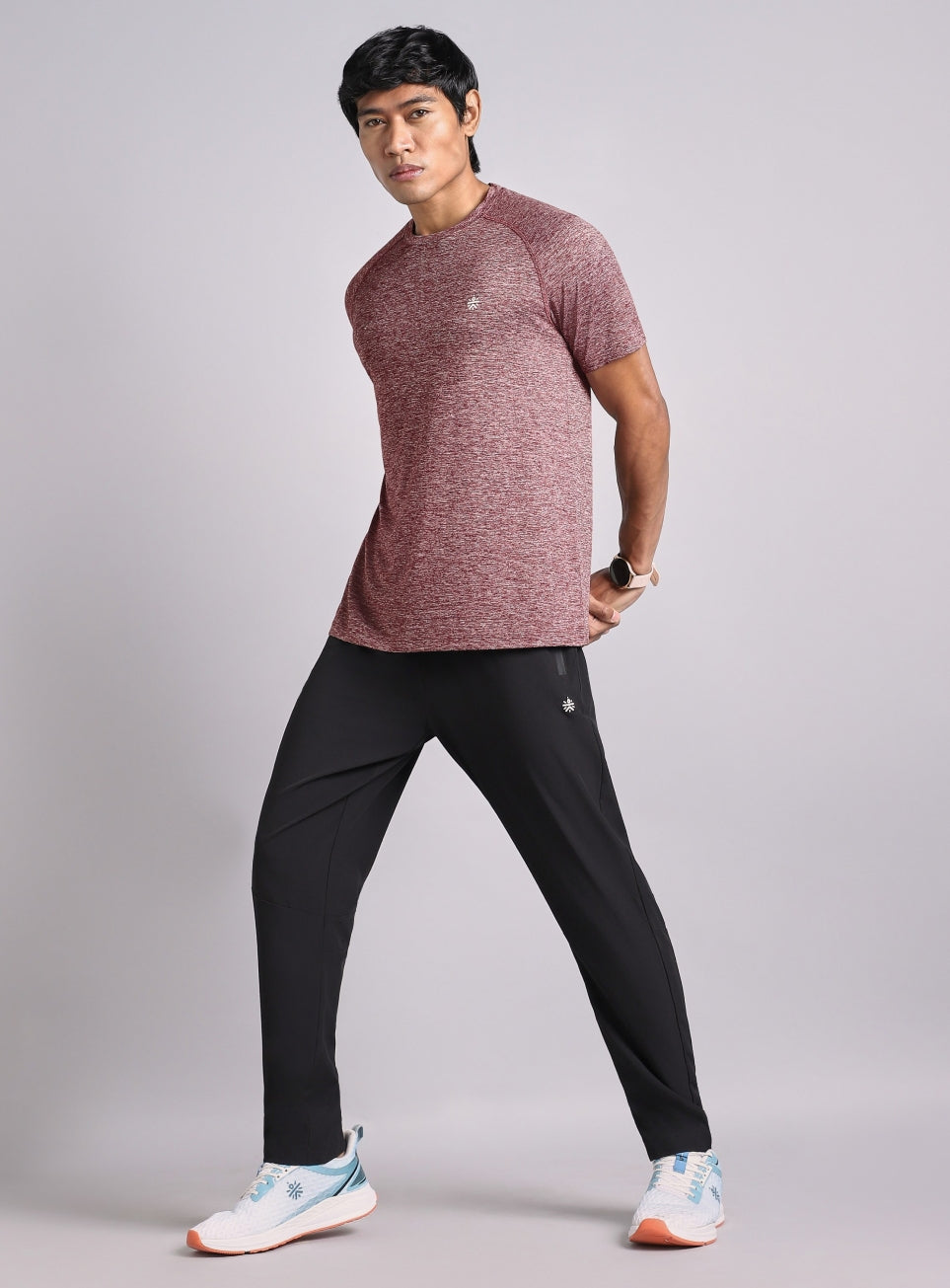 Men's Plum Train All Day COMFORtech T-shirt
