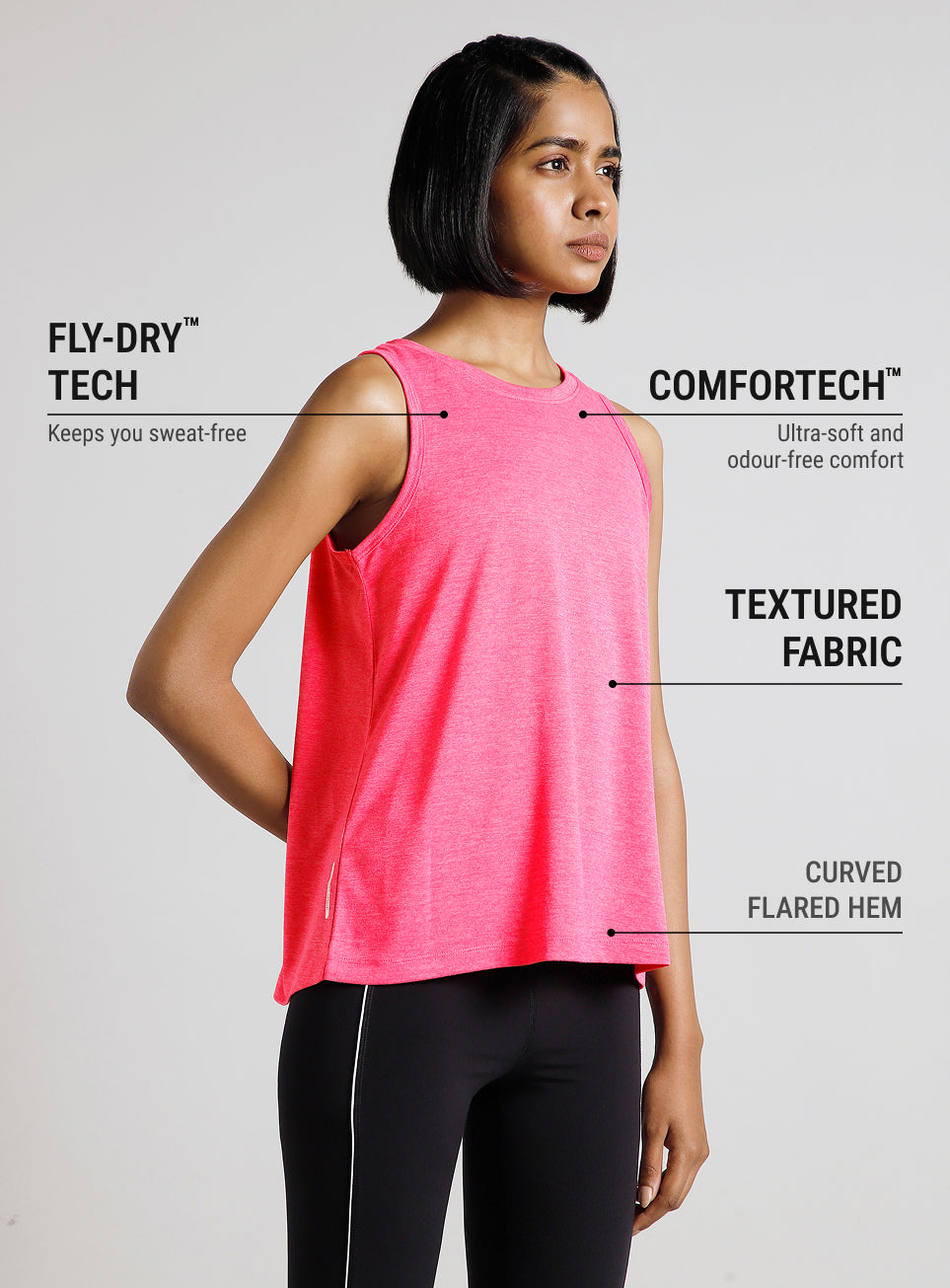Women's Pink Cult Ulitmate Training COMFORtech™ Tank