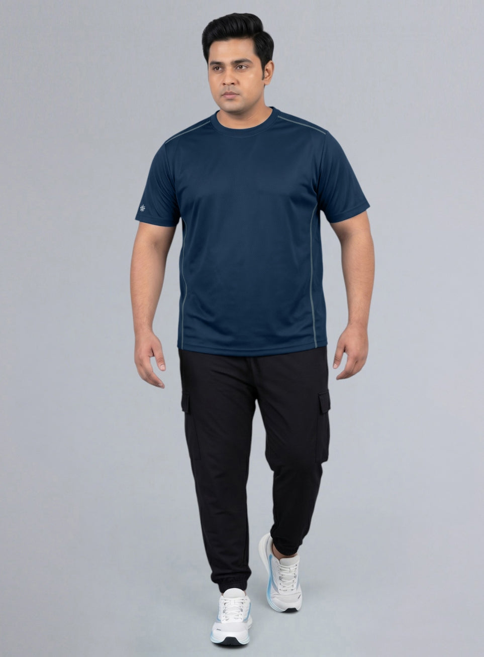 Men's Navy Training Essential Plus Size T-shirt