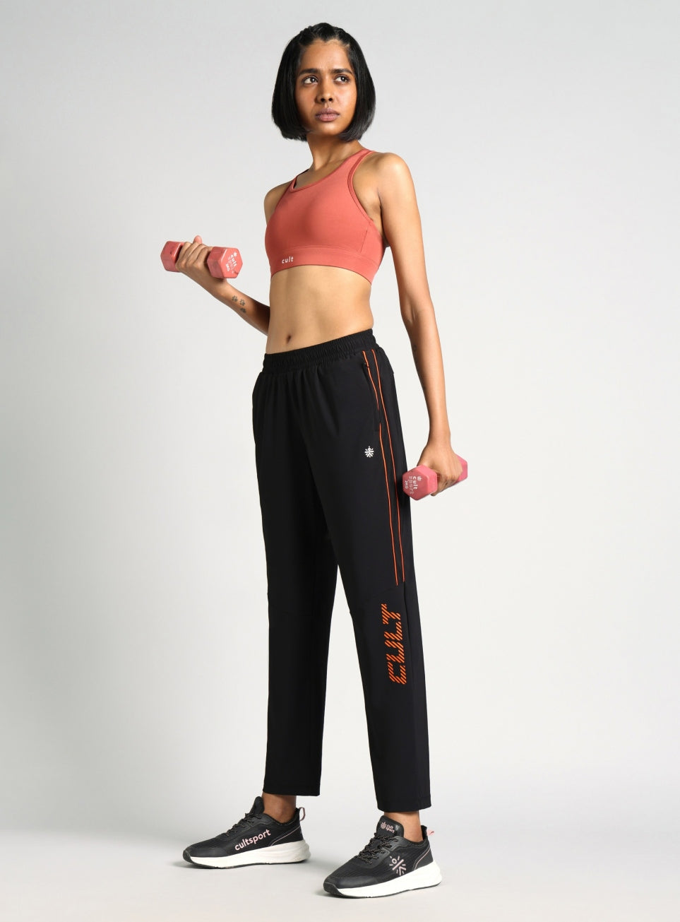 Women's Black Pop Up Active Pants
