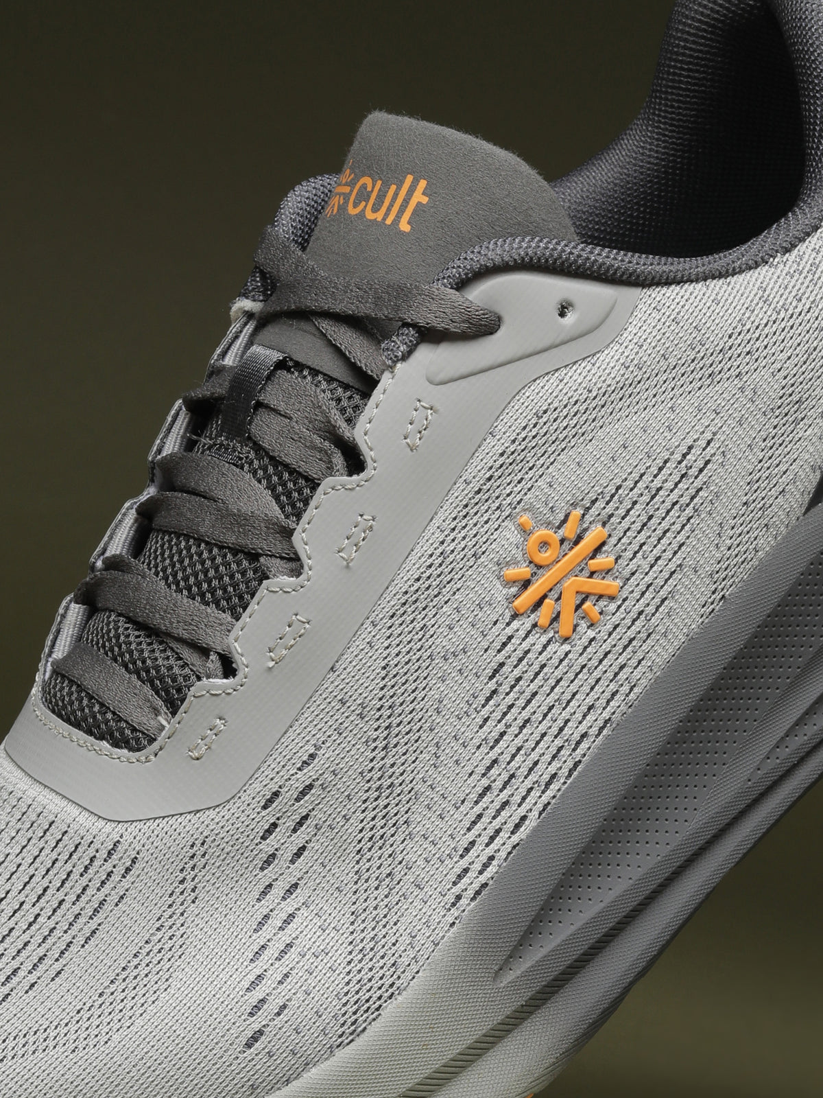 cult Men's WydeFlex Pro Running Shoes - Grey
