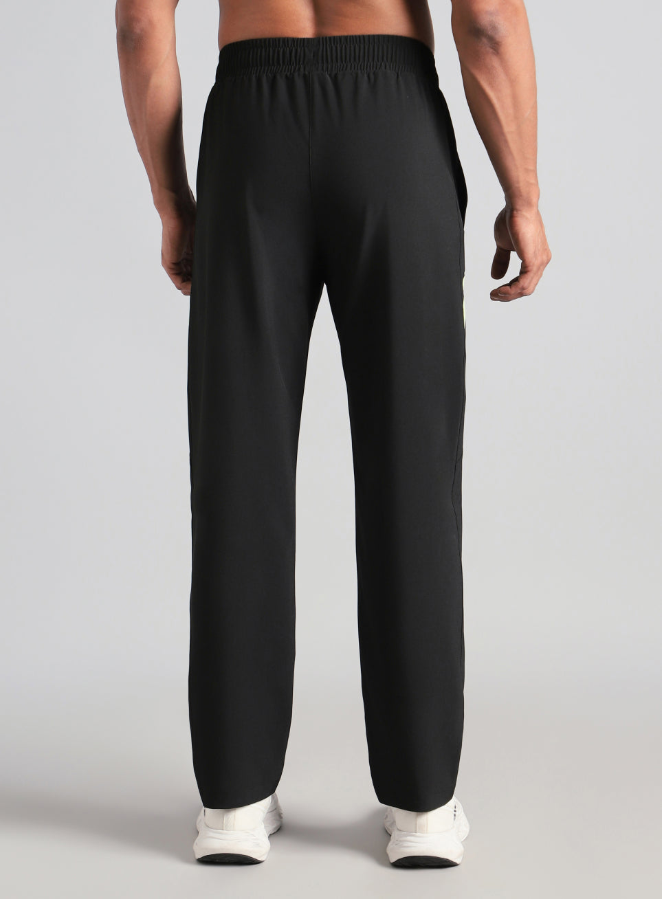 Men's Back Straight Fit Power Pop Trackpants