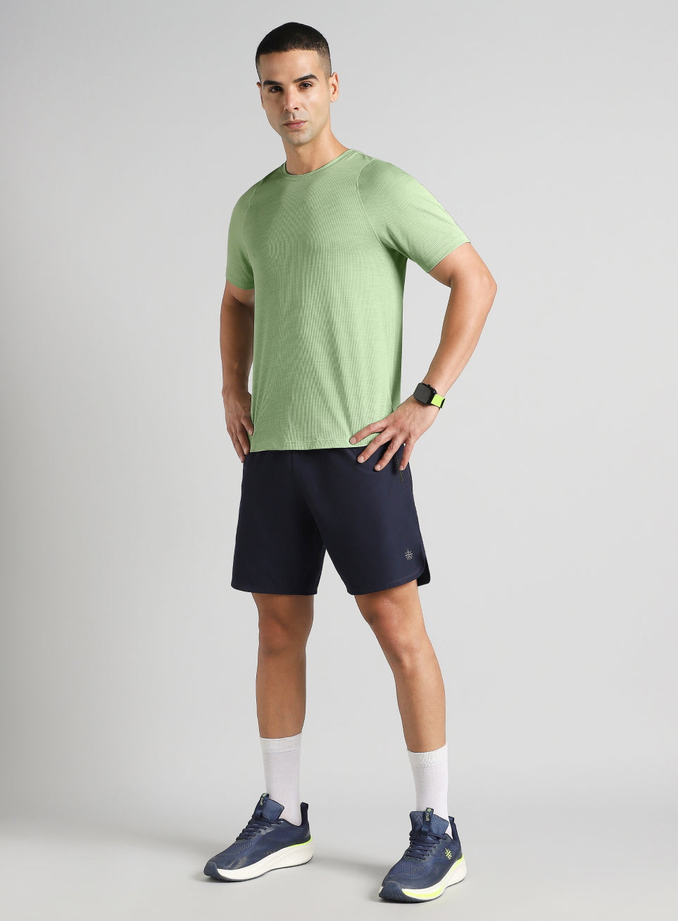 Men's Green Training Elevate Sculpt T-shirt
