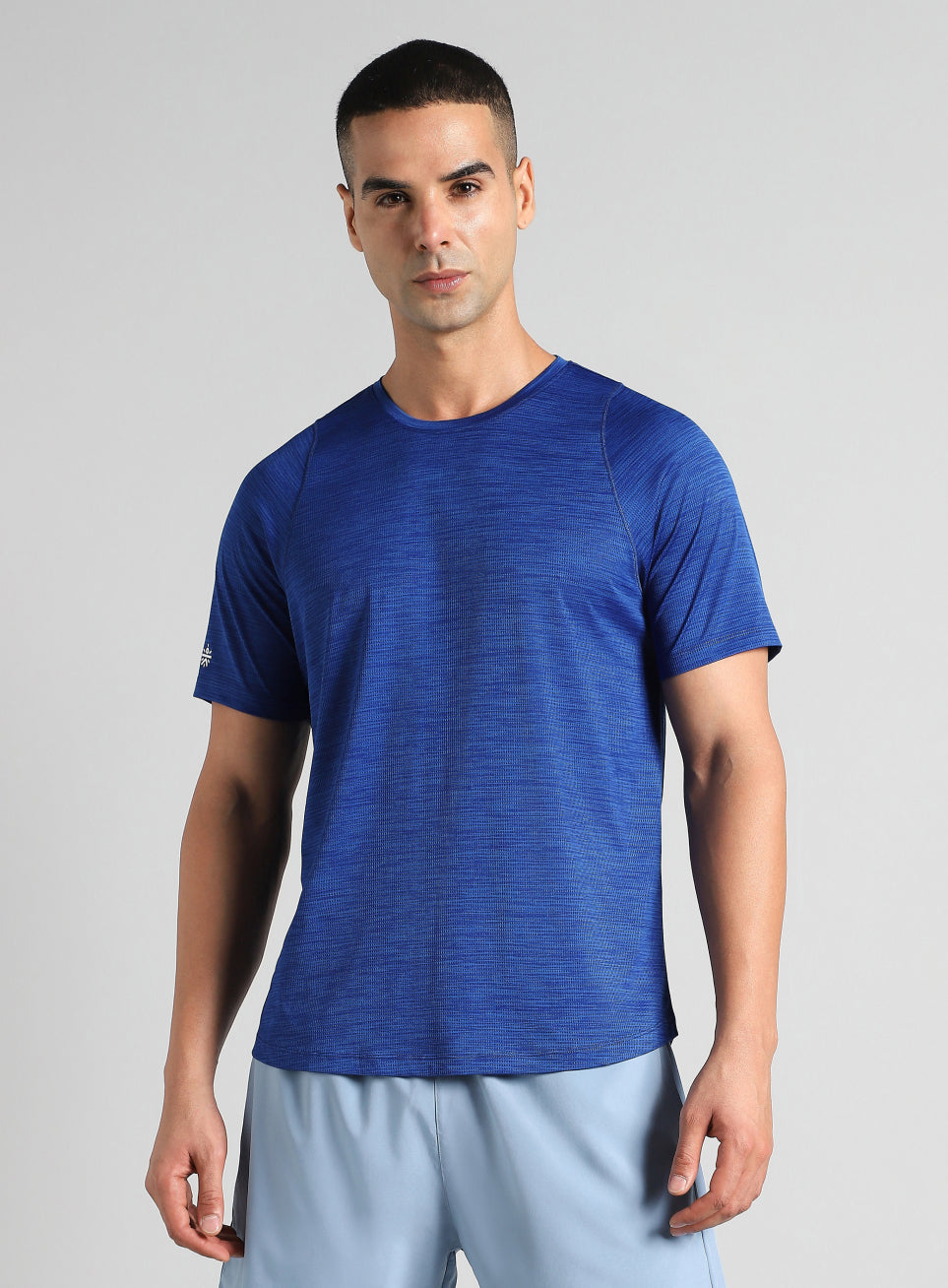 Men's Blue Training Elevate Sculpt T-shirt