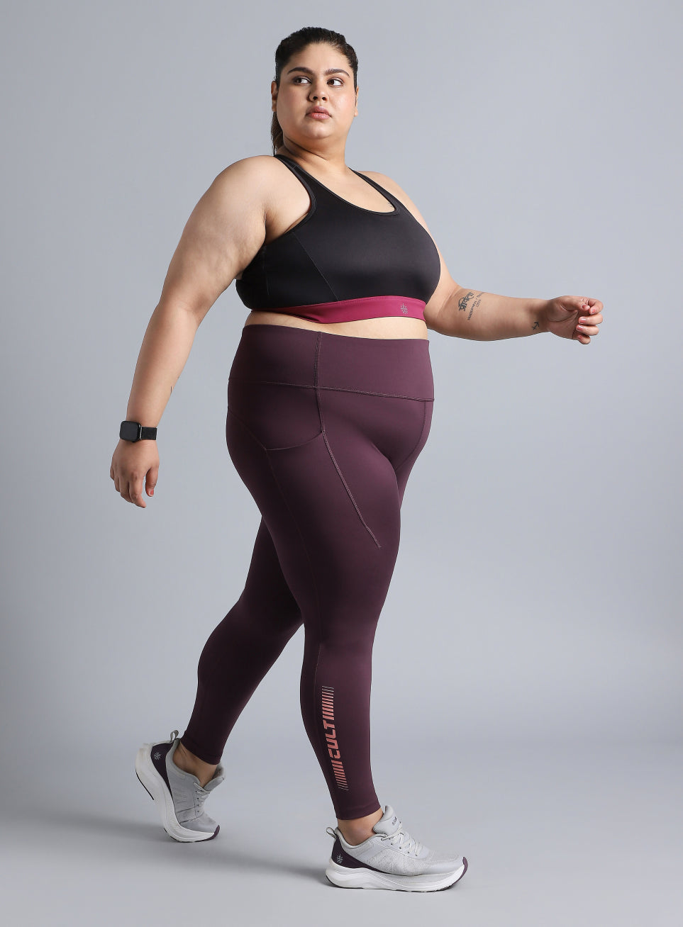 Women's Wine the Run Project Comflex Plus Size Tights