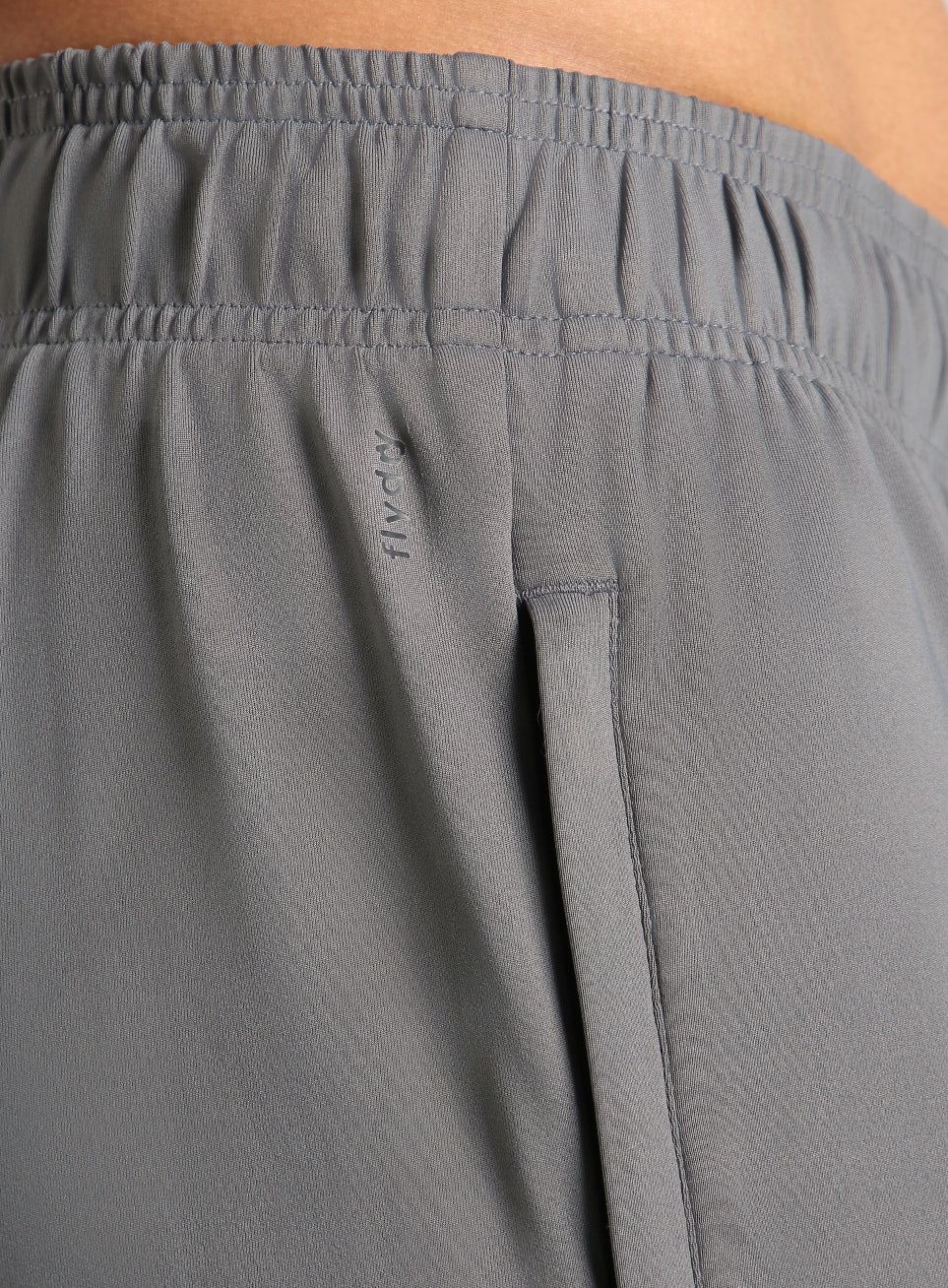 Men's Dark Grey Cargo Training Joggers