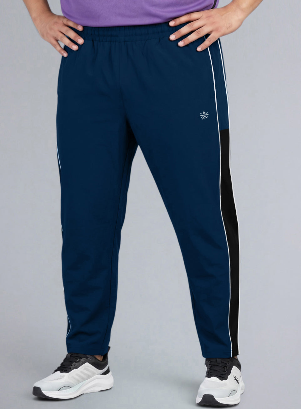 Men's Navy All Format Training Plus Size Trackpants