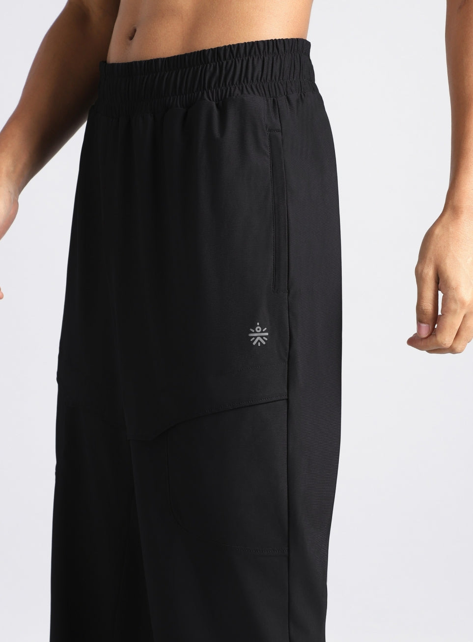 Men's Black Ultra Luxe Run FLOWTECH Performance Trackpants