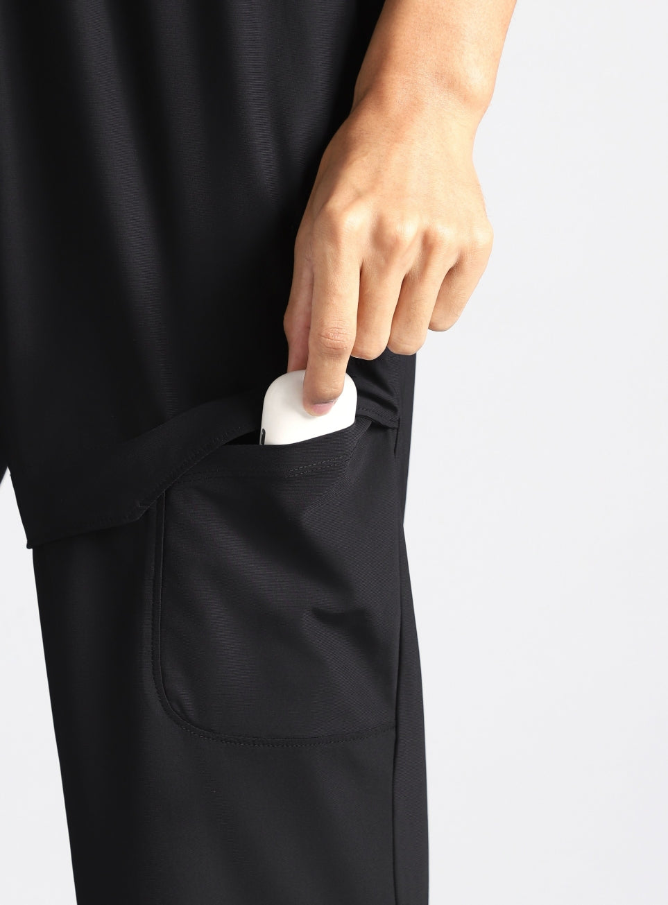 Men's Black Ultra Luxe Run FLOWTECH Performance Trackpants