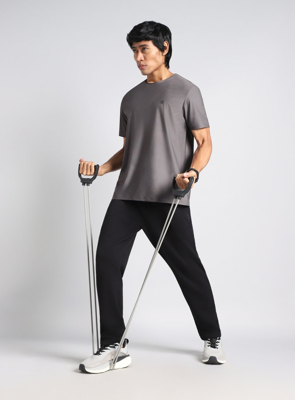 Men's Dark Grey Ultra Luxe Flowtech Performance T-shirt