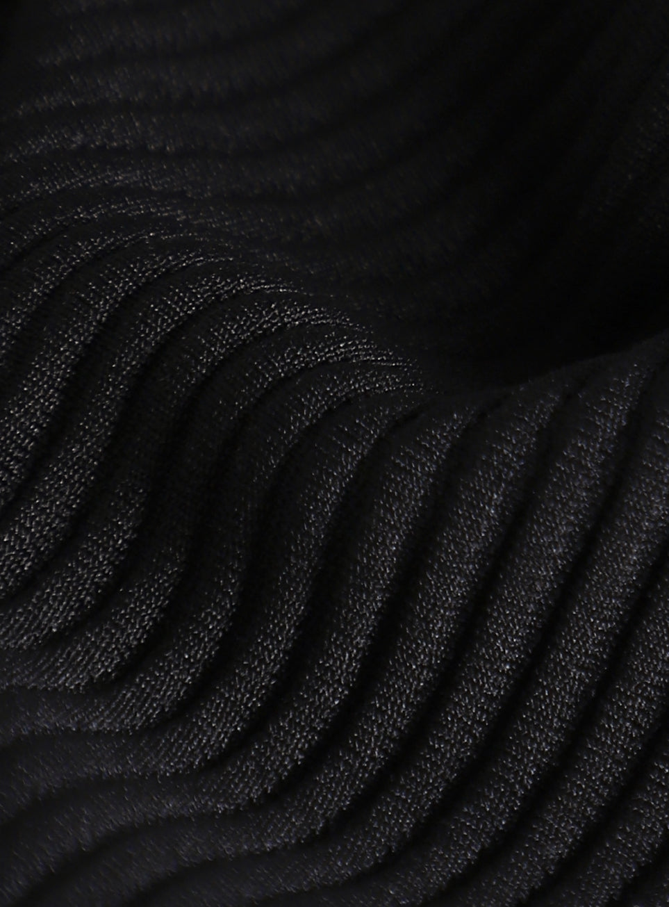 Women's Black Ribbed Move and Flow Trackpants