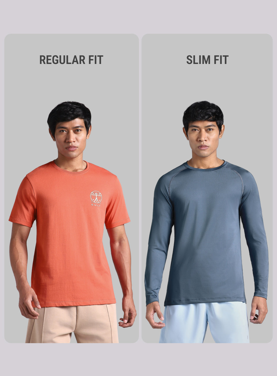 Men's Blue Base Layer Run Full Sleeve T-shirt