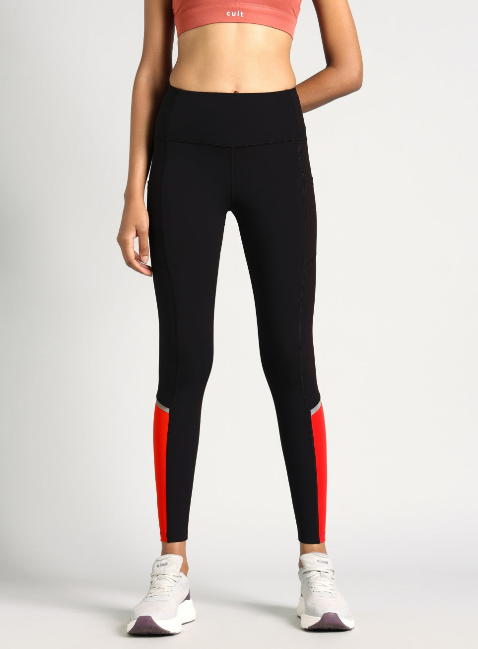 Women's Black Moonlight Running COMFlex Tights