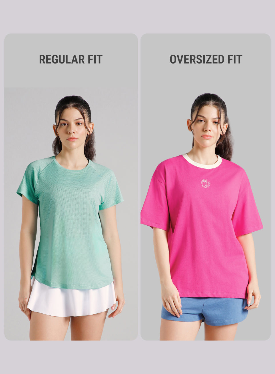 Women's Pink Cult Logomania Print Oversized Fit T-shirt