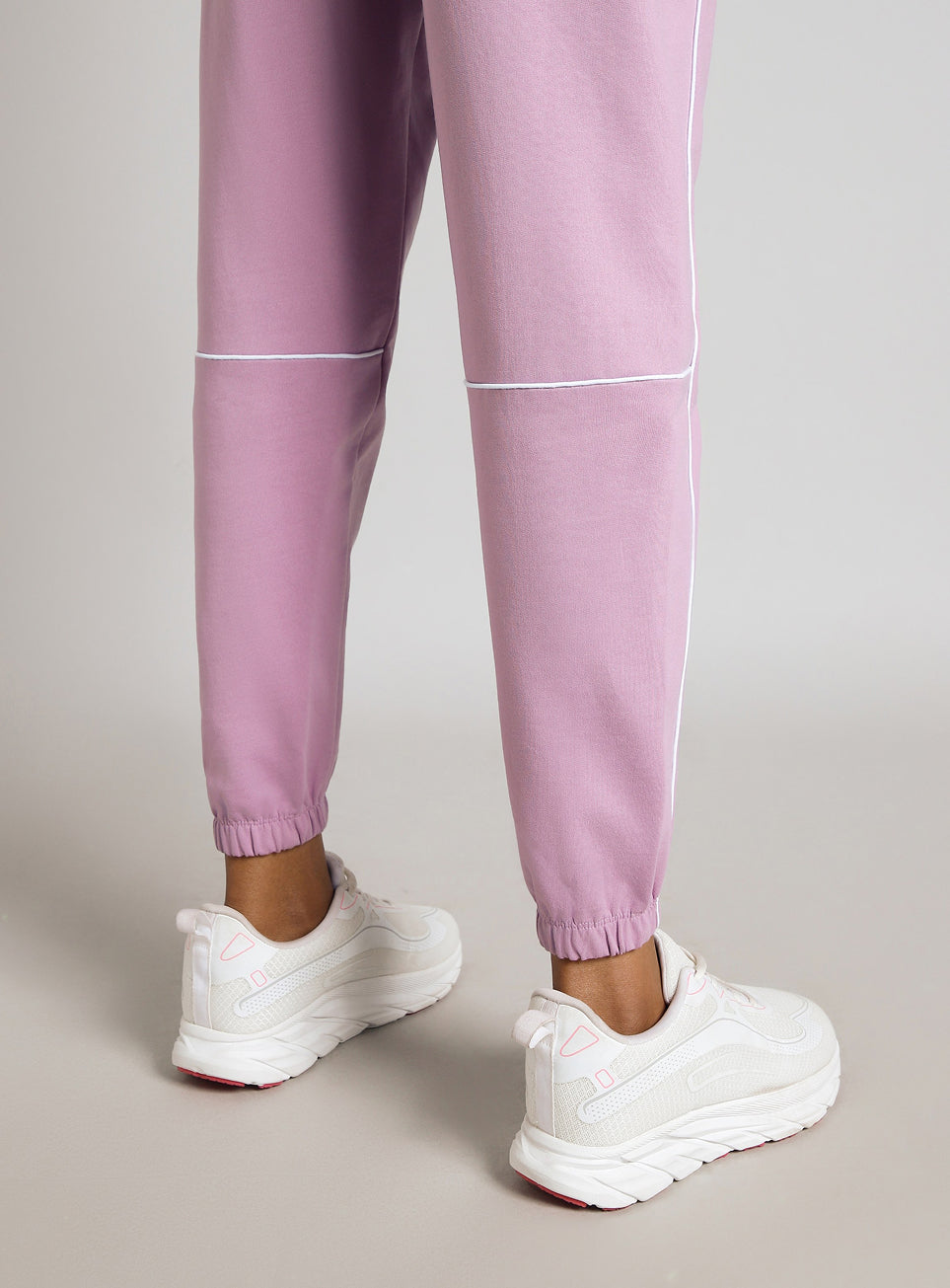 Women's Pink Panel Highlight Joggers