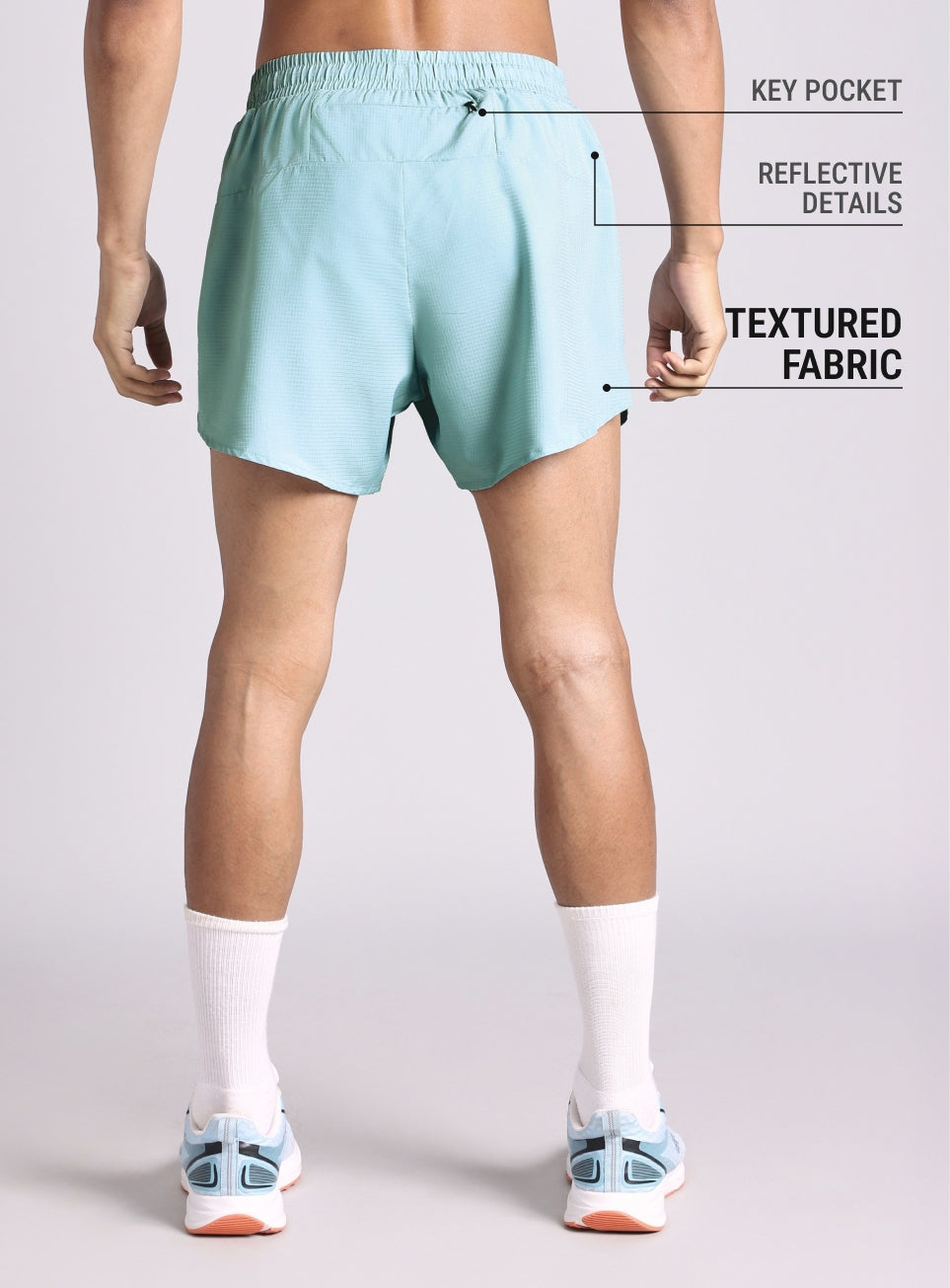Men's Blue Long Distance CULT ZERO running Shorts