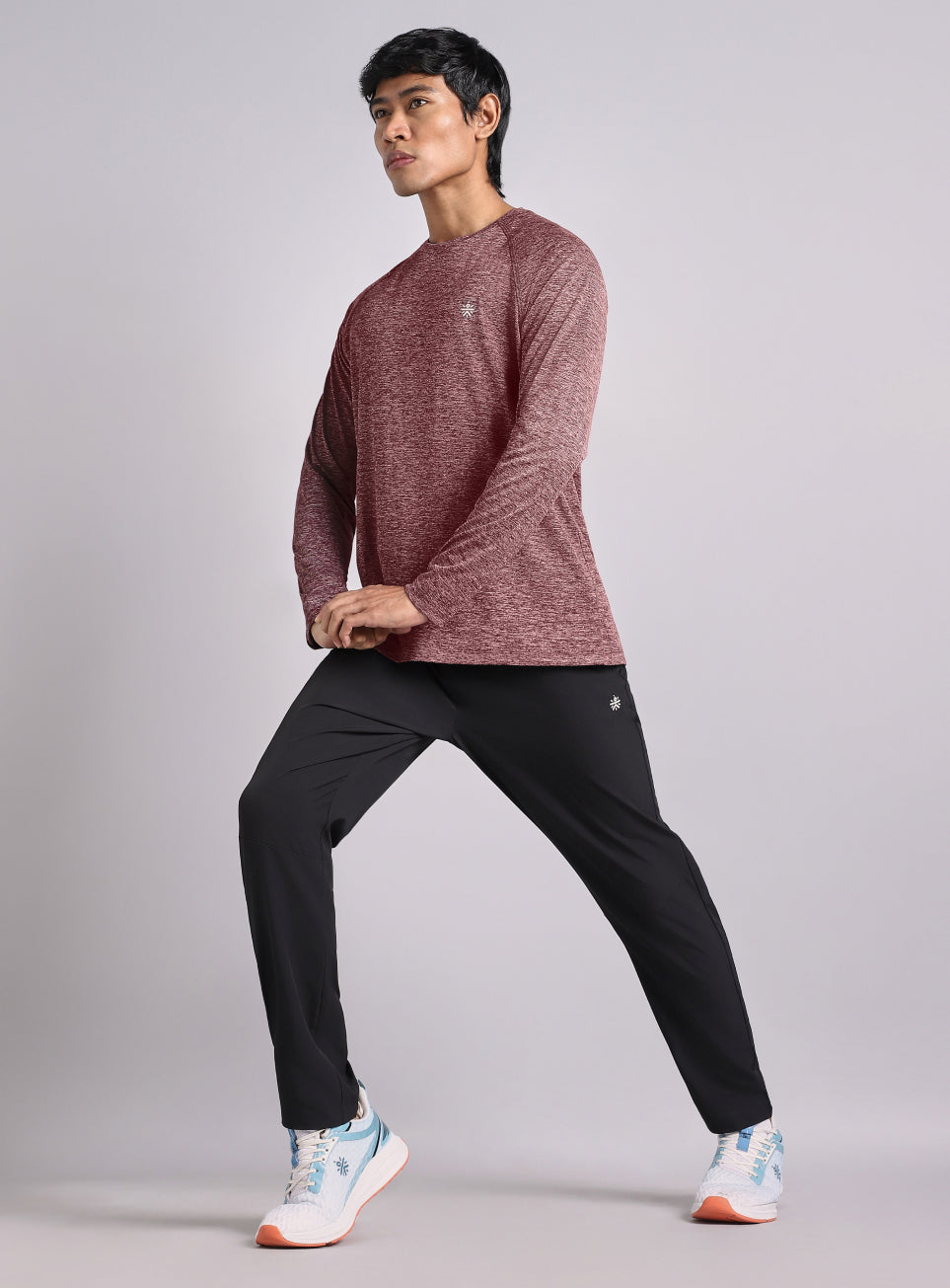 Men's Plum Active Day COMFORtech Full Sleeve T-Shirt