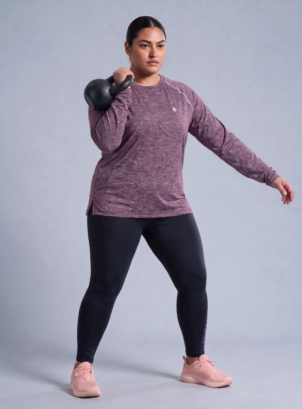 Women's Plum Training Full Sleeve Plus Size COMFORtech T-shirt