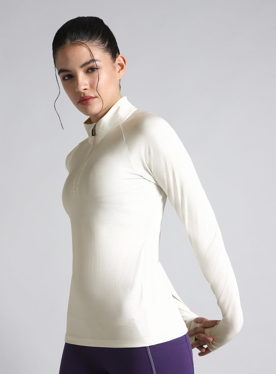 Women's Off-White After Dark Full Sleeve Running T-shirt