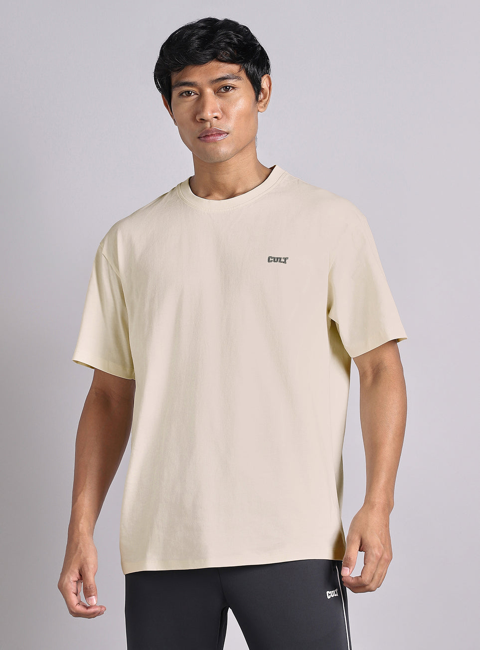 Men's White Boxing Pro Oversized Fit T-shirt