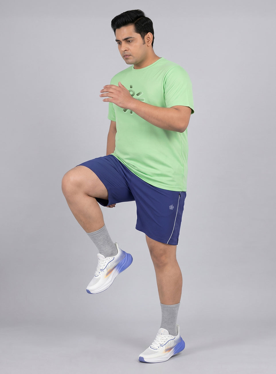 Men's Purple MotionEdge Plus size Shorts